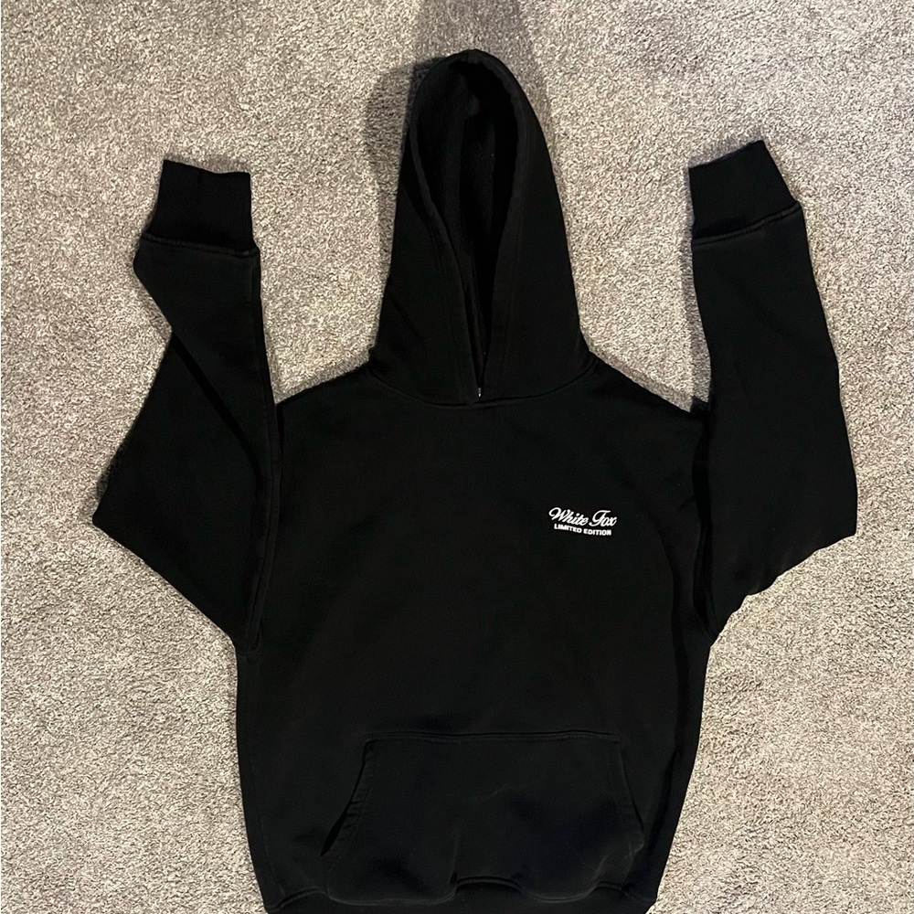 White Fox Boutique Black Hoodie - Limited Edition - Picture 3 of 4
